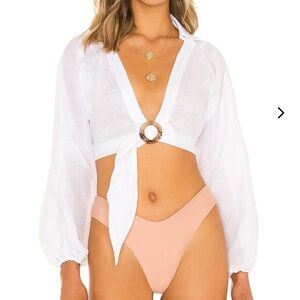 Lovers + Friends Mercy linen top